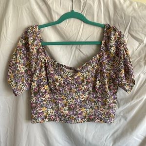 Lush Floral Crop Top